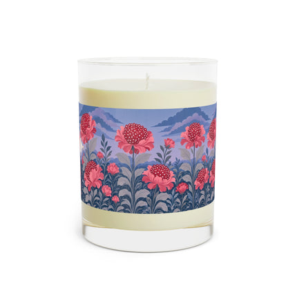 🌸🎀 The Lady Of The Rose Twilight Garden Scented Candle – Art Deco Floral Romance