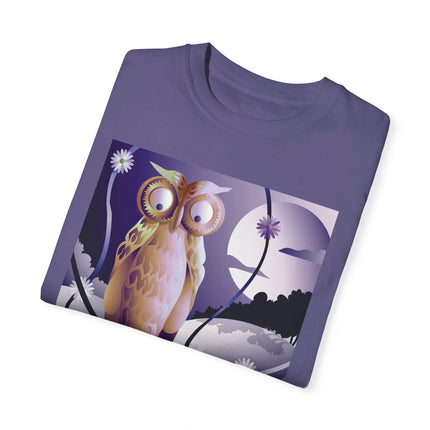 The Startled Pumpkin Unisex Garment-Dyed T-shirt