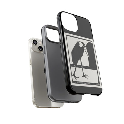 A Lame Marabou by Samuel Jessurun de Mesquita Phone Cases