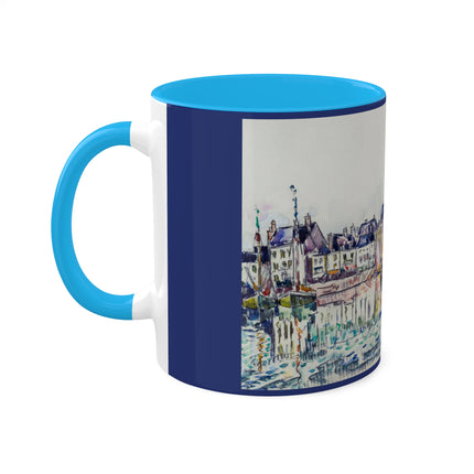 Le Croisic by Paul Signac Colorful Mugs, 11oz