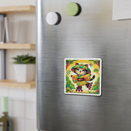 Firefly Dance on Wheels Die-Cut Magnets (5 Sizes)