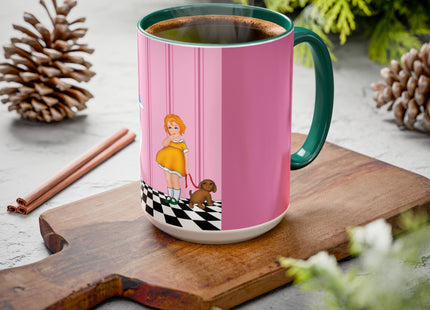 Easter Joy in Deco Hues Colorful Mugs (11oz, 15oz)