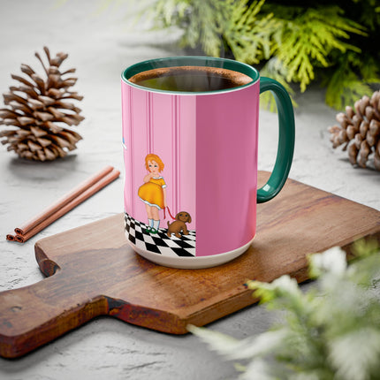 Easter Joy in Deco Hues Colorful Mugs (11oz, 15oz)