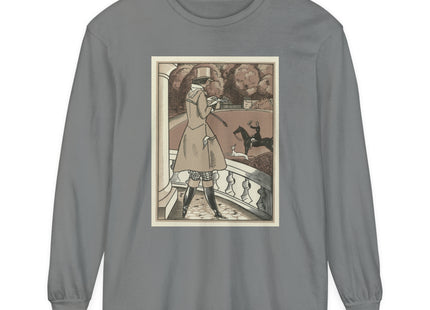 Amazone by Fernand Siméon Unisex Garment-dyed Long Sleeve T-Shirt