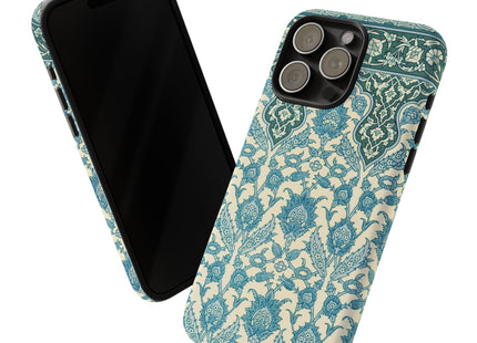 Arabic Art Pattern, Plate No. 20, by Emile Prisse d’Avennes Phone Cases