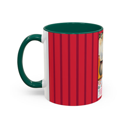 The Hallowe'en Cauldron In the Firelight's Gleam Colorful Mugs (11oz, 15oz)