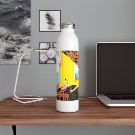 Glimpses of Opulence by Ezio Anichini Slim Water Bottle