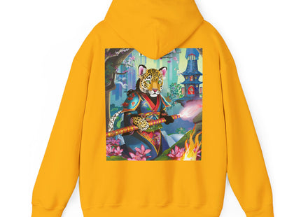 Cyberpunk Leopard – Heavy Blend™ Hooded Sweatshirt