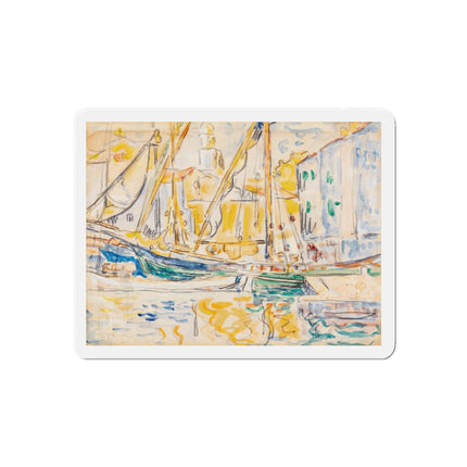 Saint-Tropez by Paul Signac Die-Cut Magnets (4 Sizes)
