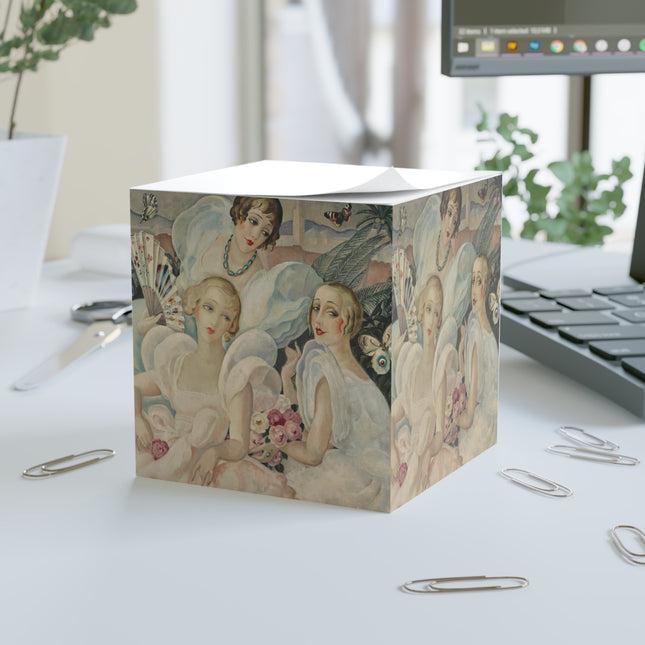 Les Femmes Fatales by Gerda Wegener Note Cube