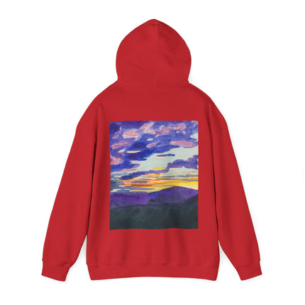 Naturstudie XII by Karl Wiener Heavy Blend™ Hooded Sweatshirt