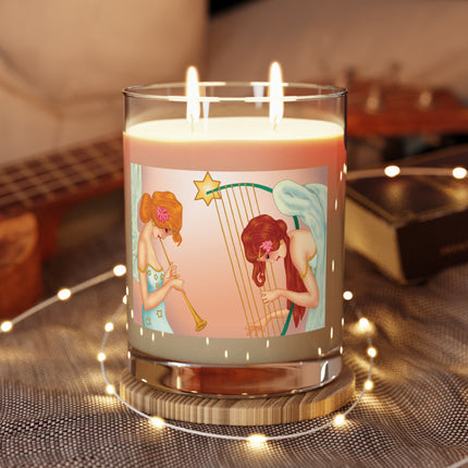 Heavenly Angel Duet Scented Candle - Full Glass, 11oz