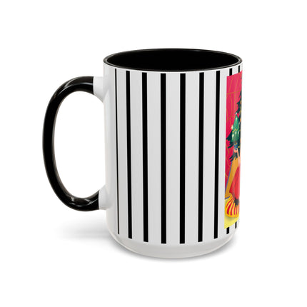 Art Deco Christmas Enchantment Colorful Mugs (11oz, 15oz)