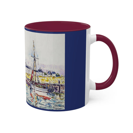 Le Croisic by Paul Signac Colorful Mugs, 11oz