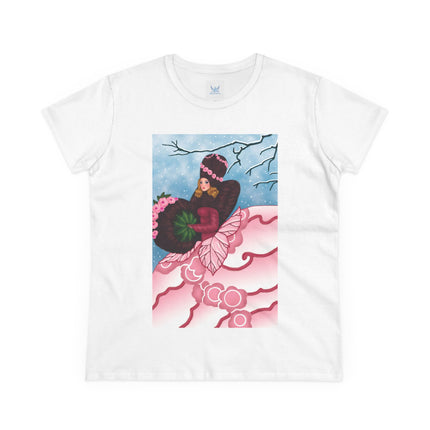 Winter Rose Empress Women's Midweight Cotton Tee