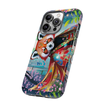 Cybernetic Red Panda Phone Cases