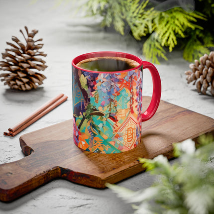 Golden Wisteria Symphony Colorful Mugs (11oz, 15oz)