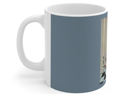 Cadmus Beheld a Female Figure by Virginia Frances Sterrett Ceramic Mug 11oz