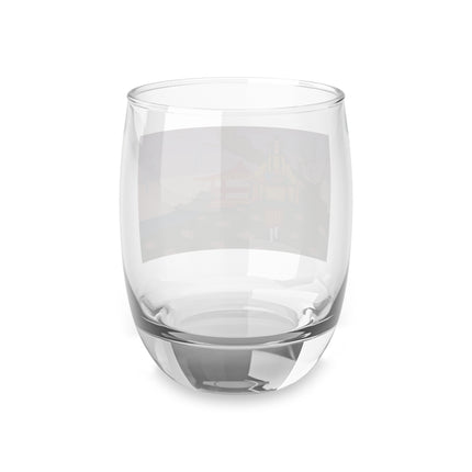 Elegance and Blooms Whiskey Glass