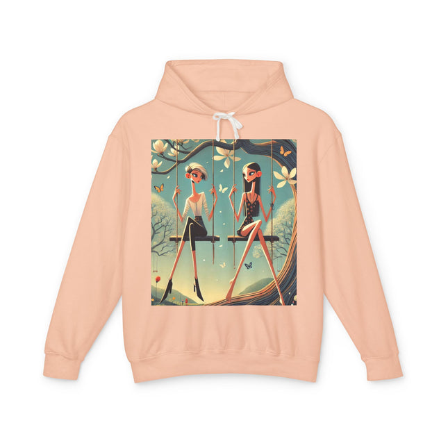 Whispers on the Spring Lightweight Hooded Sweatshirt
