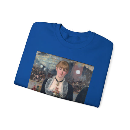 A Bar at the Folies-Bergère by Edouard Manet Heavy Blend™ Crewneck Sweatshirt