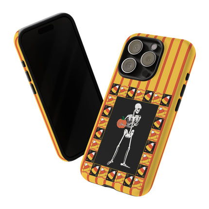 Candy Corn Skeleton Phone Cases