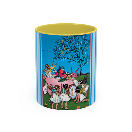 Enchanted Easter Gathering Colorful Mugs (11oz, 15oz)