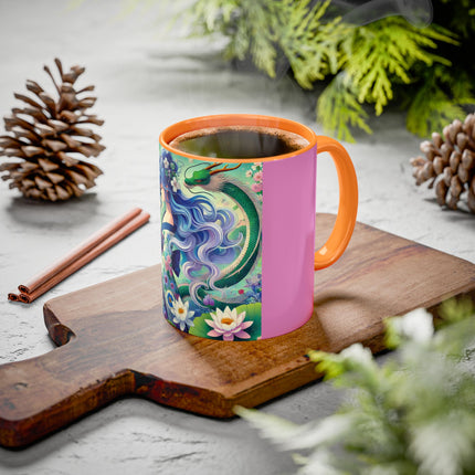 Fairy of the Koi Pond Colorful Mugs (11oz, 15oz)