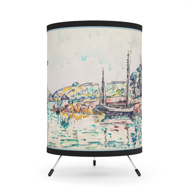 Concarneau by Paul Signac Tripod Lamp
