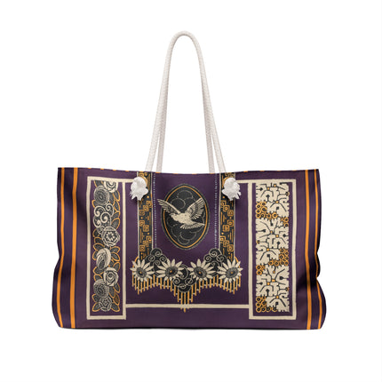 La décoration moderne dans le textile Pl. 17 by Gaston Charlet Weekender Bag