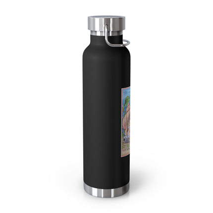 Fairy Whispers of the Sea Copper Vacuum Insulated Bottle, 22 oz