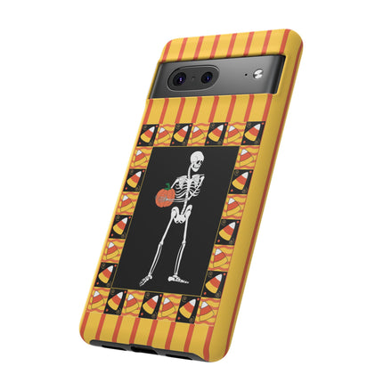 Candy Corn Skeleton Phone Cases