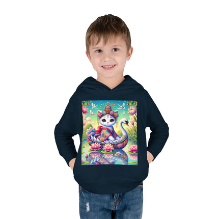 Geisha Kitten’s River Voyage Toddler Pullover Fleece Hoodie