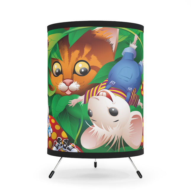 Whimsical Adventure Tripod Lamp