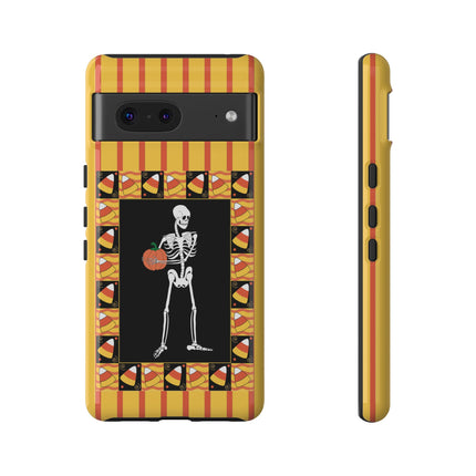 Candy Corn Skeleton Phone Cases