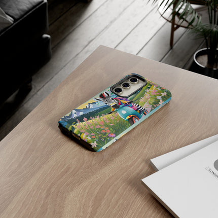 Stripes on Wheels Phone Cases