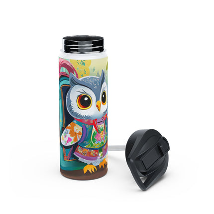 Baby Owl Stainless Steel Water Bottle