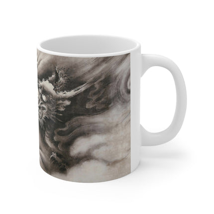 Japanese dragon by Yamada Dōa Ceramic Mug 11oz
