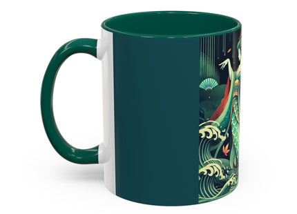 Mermaid Queen Rising from the Deep Colorful Mugs (11oz, 15oz)