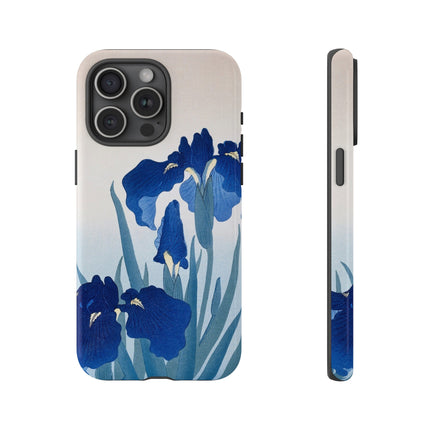 Iris Flowers by Ohara Koson Phone Cases