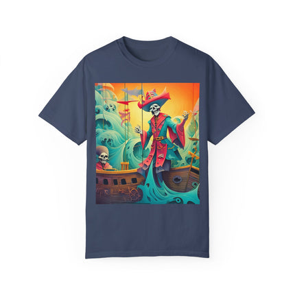 Skeleton Crew of the Misty Seas Unisex Garment-Dyed T-shirt