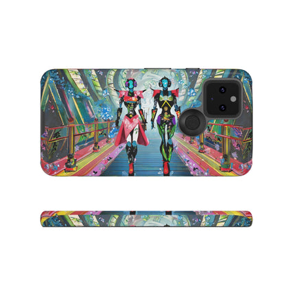 Cyber Punk Robot Models Phone Cases