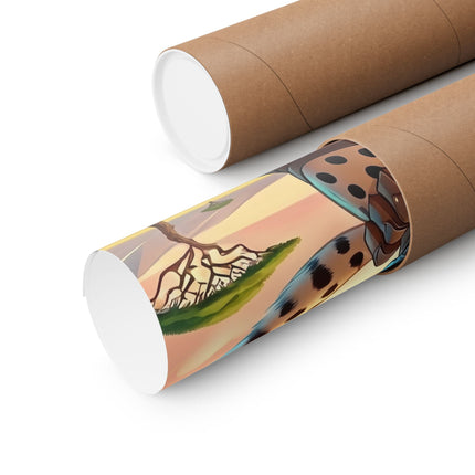 🐆⚡ Swift Cheetah Matte Vertical Poster – Speed, Adventure & Untamed Energy