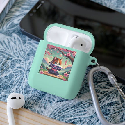 Samurai Kitten AirPods and AirPods Pro Case