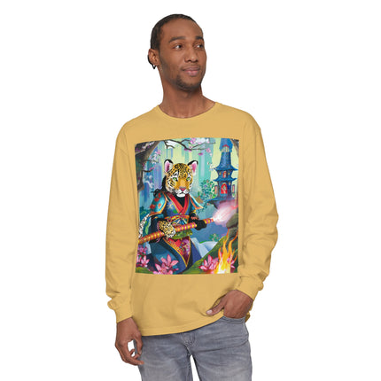 Cyberpunk Leopard Long Sleeve T-Shirt
