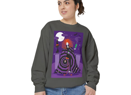 Mystic Elegance Unisex Garment-Dyed Sweatshirt