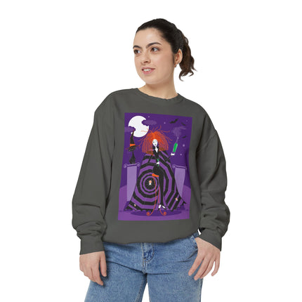 Mystic Elegance Unisex Garment-Dyed Sweatshirt
