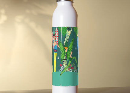Enchanting Fairies of A Midsummer Night's Dream Slim Water Bottle