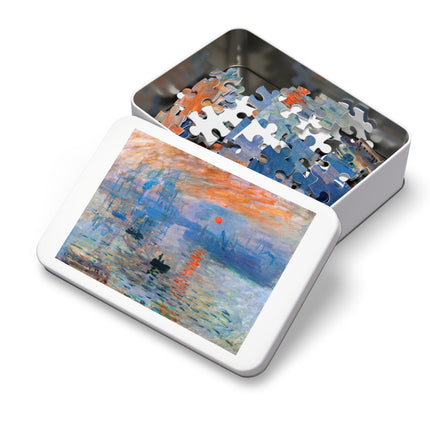 Sunrise by Claude Monet Puzzle (30, 110, 252, 500-Piece)