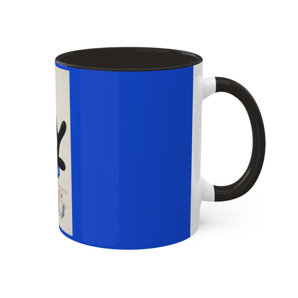 Illustrations of Japanese Toys Pl.009 by Kawasaki Kyosen Colorful Mugs, 11oz